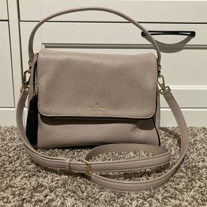 NWOT Kate Spate Leather Satchel Handbag